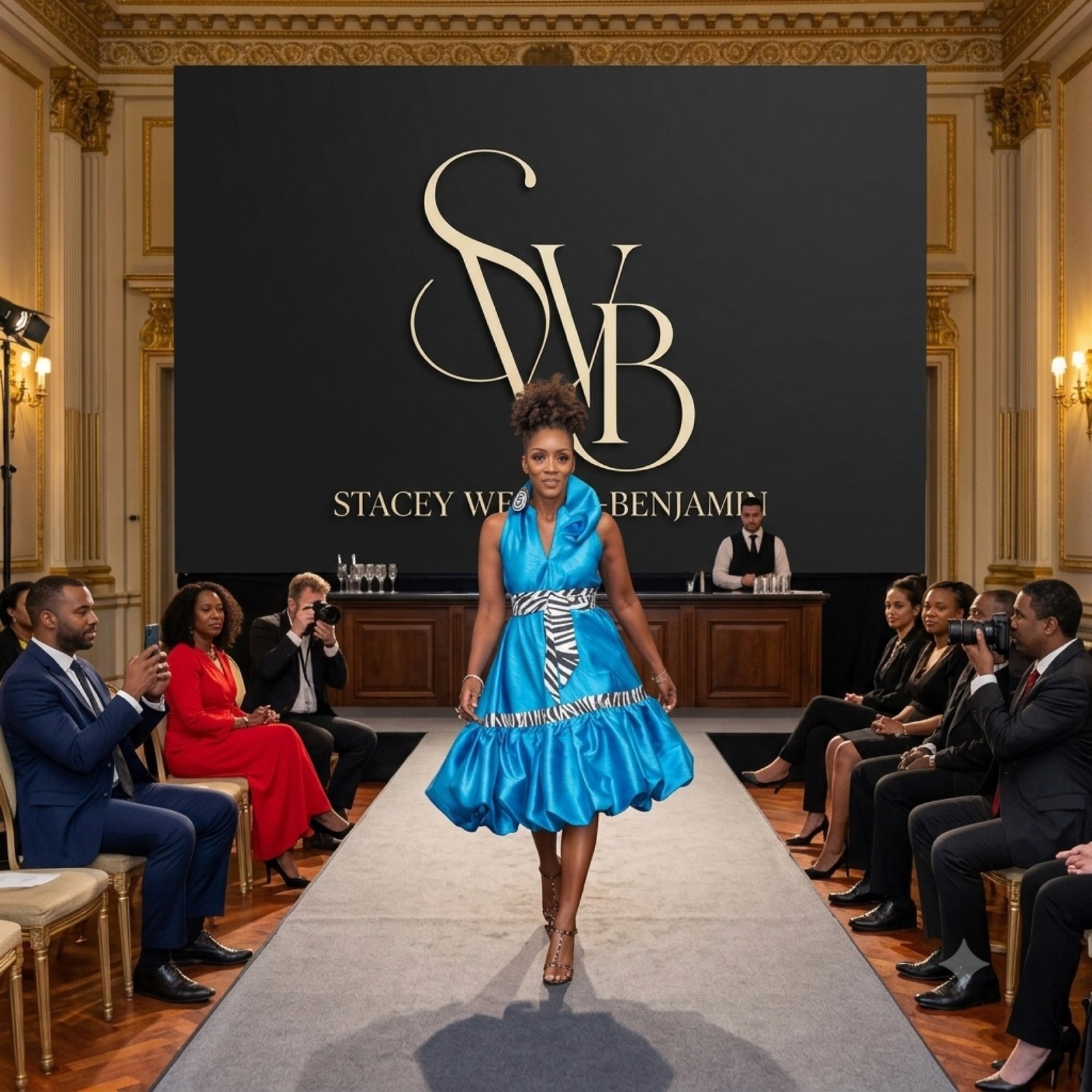Stacey Weekes-Benjamin runway presentation